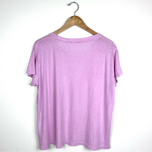 Sundry Heathered Pink Short Sleeve Tee - Picture 4 of 10